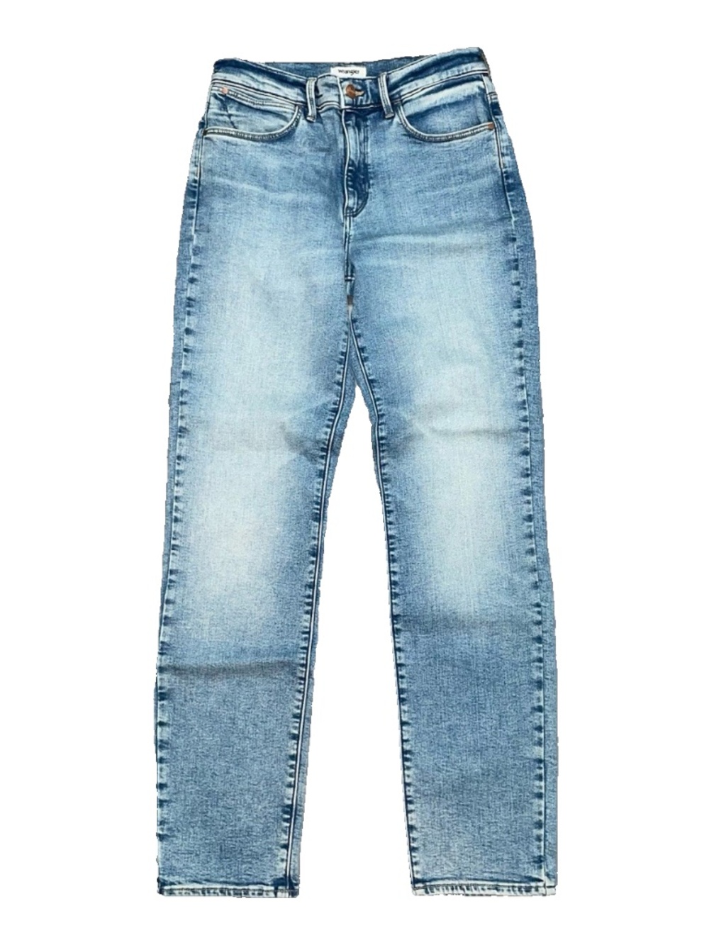 Wrangler Women's Jeans 28 x 31 Straight VINTAGE Light Wash y2K EUC